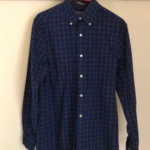 Saddlebred Dark Blue Dress Shirt